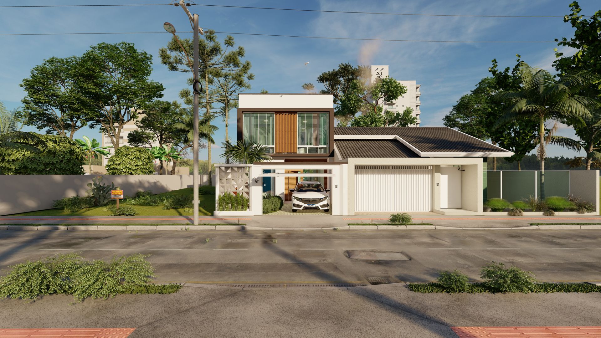 Residencial Terras Altas II - imagem destaque da fachada