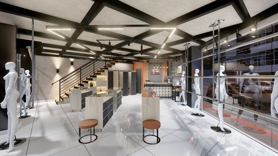 Projeto Comercial Top Model 3300 — foto 1 | Outset Arquitetura