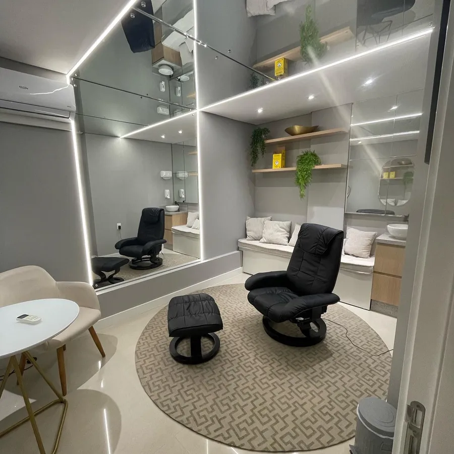 Sala de atendimento — WF Clínica, Balneário Camboriú