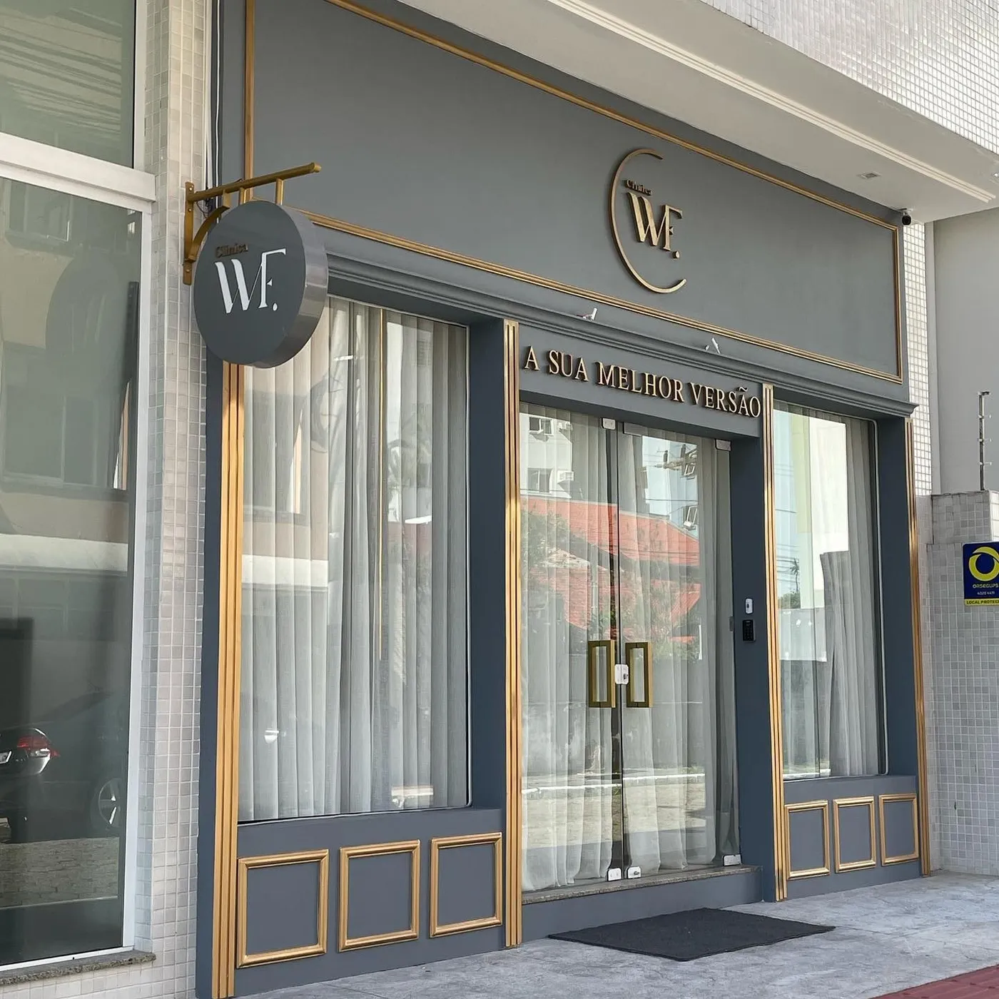 Fachada — WF Clínica, centro de Balneário Camboriú
