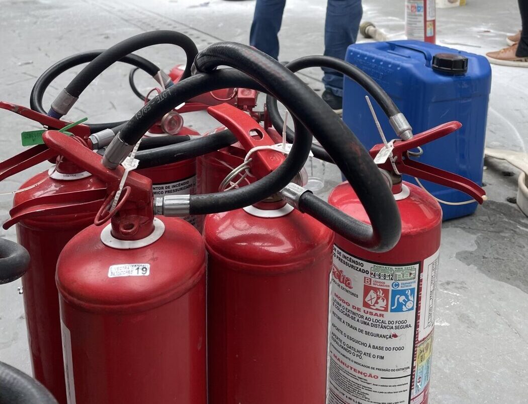 Curso de Brigada de Incêndio no Camelódromo BC